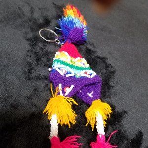 COPY - Whimsical "Funky Chicken" Key Ring